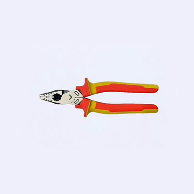 7" 190mm Burnished Insulated Linesman Combination Plier Set Heavy Duty