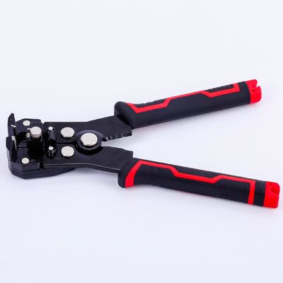 6" Multifunctional 10AWG Cable Side Cutter Wire Stripper Crimper