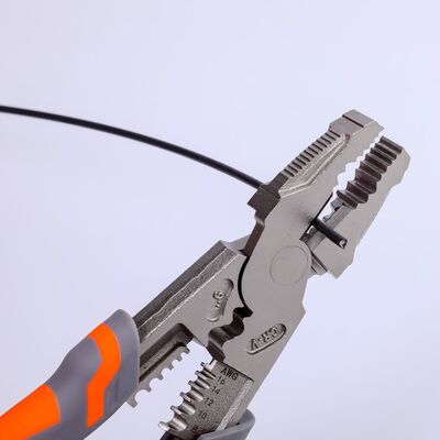 AWG 8 AWG 10 Combination Pliers Labor Saving Wire Stripper Crimper Pliers