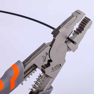Nickle Fe Combination Pliers Insulated 9 Inch Stainless Steel Cutting Pliers
