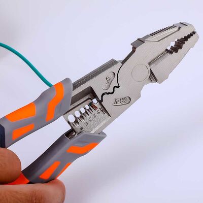 Nickle Fe Combination Pliers Insulated 9 Inch Stainless Steel Cutting Pliers
