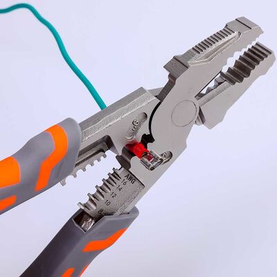 Nickle Fe Combination Pliers Insulated 9 Inch Stainless Steel Cutting Pliers