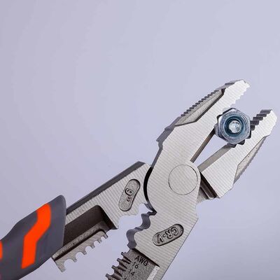 Nickle Fe Combination Pliers Insulated 9 Inch Stainless Steel Cutting Pliers