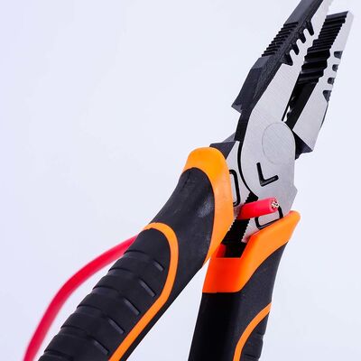 9inch Combination Steel Cable Cutting Wire Pliers With Induction Hardened Cutting Edges