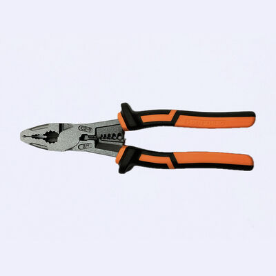160mm Insulated Combination Plier High Leverage Wire Cable Crimping Tool