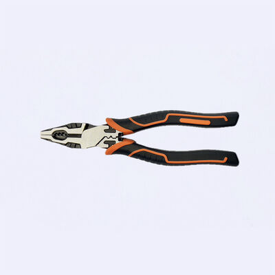 60CrV Carbon Steel Combination Plier 8" Electrical Crimping Tool For Automotive Wire Stripping
