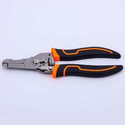 Multi Gauge Insulated Lineman Pliers Wire Stripper Cutter Crimper 8 Inch Combination Pliers