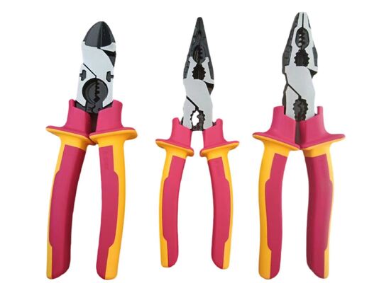 1000v High Dielectric VDE Combination Plier Insulated Cr-V Head ASTM F1505 Standard