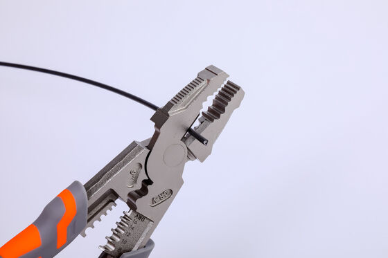 Multifunction Forge Steel Insulated Combination Plier 1000v 224mm For Wire Stripping