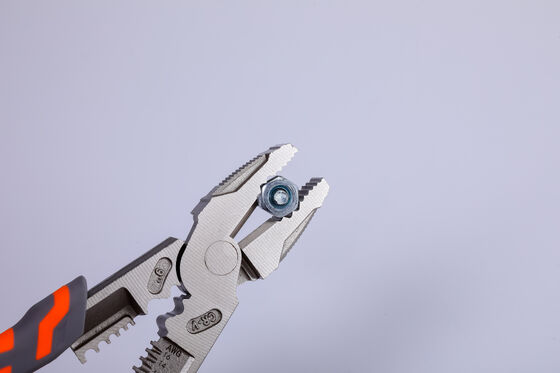 Multifunction Forge Steel Insulated Combination Plier 1000v 224mm For Wire Stripping