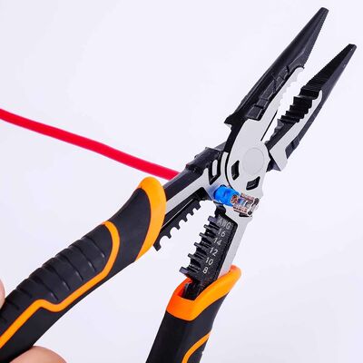 Rubber Needle Nose Plier Tool 12 Inch Heavy Duty Fishing Crimping Tool
