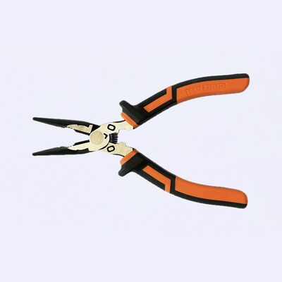 8" 20GP Long Nose Plier Tool Heavy Duty For Battery Cable Crimping Cutting