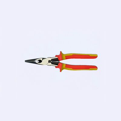 312g 200mm Precision Side Cutting Pliers Extra Long Handle Swage Crimping Tool