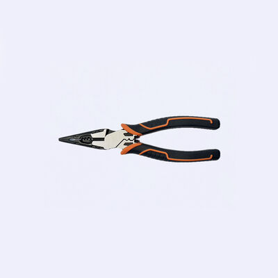 Heavy Duty Burnished Long Nose Plier Tool 200mm 6 inch HRC62