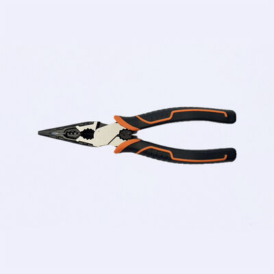 Heavy Duty Burnished Long Nose Plier Tool 200mm 6 inch HRC62