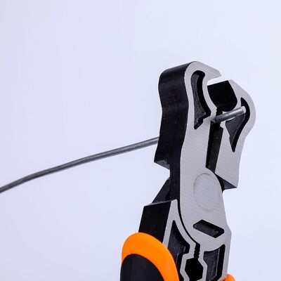 Forge Steel Lineman Wire Stripper Pliers Flat End Cutters For Bending Pulling