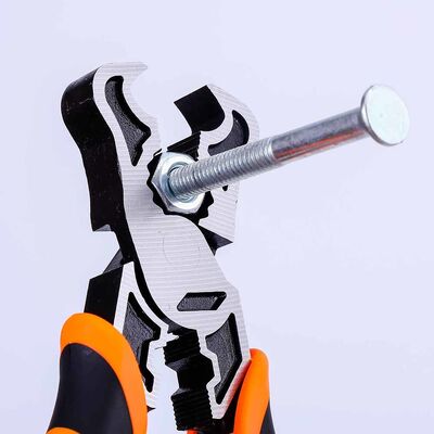 Forge Steel Lineman Wire Stripper Pliers Flat End Cutters For Bending Pulling