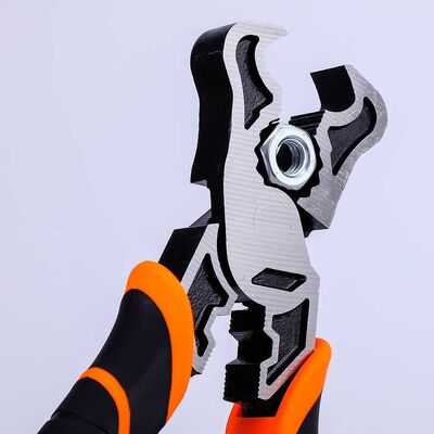 Forge Steel Lineman Wire Stripper Pliers Flat End Cutters For Bending Pulling