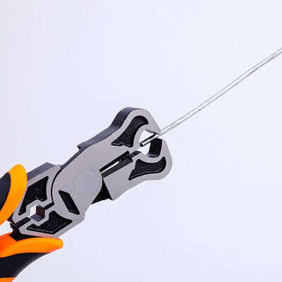 Carpentry Polished Multifunctional Pliers Heavy Duty Combination Side Cutter Diagonal