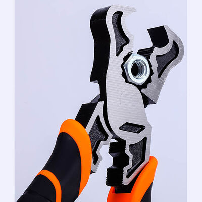 Carpentry Polished Multifunctional Pliers Heavy Duty Combination Side Cutter Diagonal