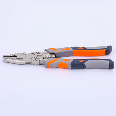 Nickle Fe Stainless Steel Diagonal Cutters Pliers 224mm Wire Stripping Tool