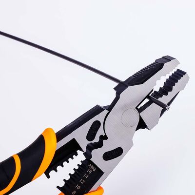 391g Multifunctional Pliers 6 Inch Diagonal Cutters Wire Stripping And Twisting Tool