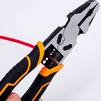 391g Multifunctional Pliers 6 Inch Diagonal Cutters Wire Stripping And Twisting Tool