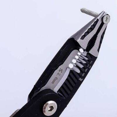 Left Hand Electric Stranded Wire Cable Stripper Pliers Cutter Heavy Duty