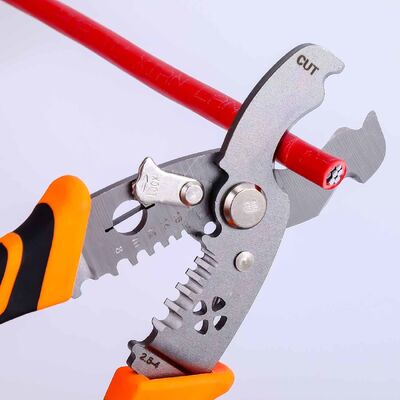 Copper Cable Wire Clamping Pliers Cutter Stripper 8 In 1 ASTM F1505 Standard
