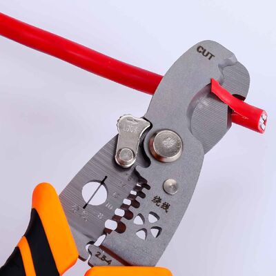 Copper Cable Wire Clamping Pliers Cutter Stripper 8 In 1 ASTM F1505 Standard