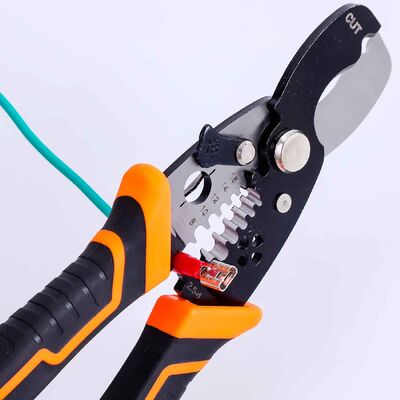 185mm Cable Stripper Pliers 7 In 1 Multifunction Winding Splitting Shear Hand Tools