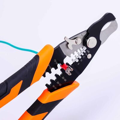 160g Cable Jacket Diagonal Wire Cutters Phosphated Multifunctional Sheath Stripping Pliers