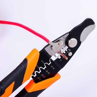 160g Cable Jacket Diagonal Wire Cutters Phosphated Multifunctional Sheath Stripping Pliers