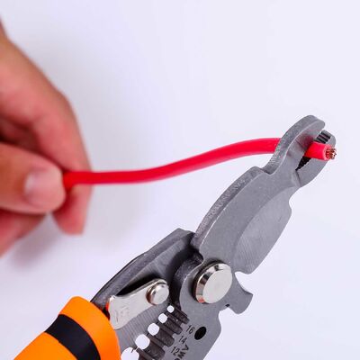 200mm Insulated Cable Stripper Pliers Electrical Wire Cutter Tool