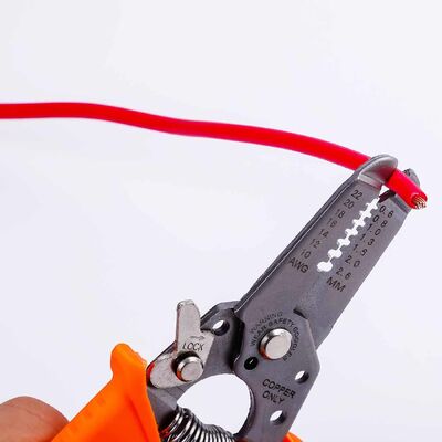 HRC52 160mm Wire Cable Stripper Pliers Cutter Sanding Surface