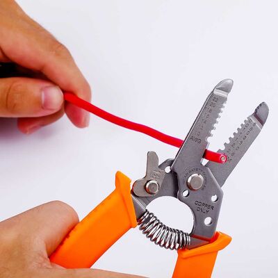 HRC52 160mm Wire Cable Stripper Pliers Cutter Sanding Surface