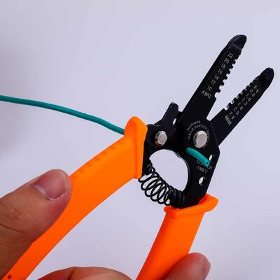 Small Electrical Wire Cable Stripping Tools Cutting Pliers 65Mn