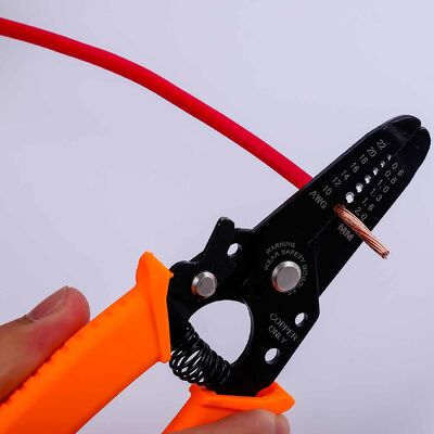 Small Electrical Wire Cable Stripping Tools Cutting Pliers 65Mn