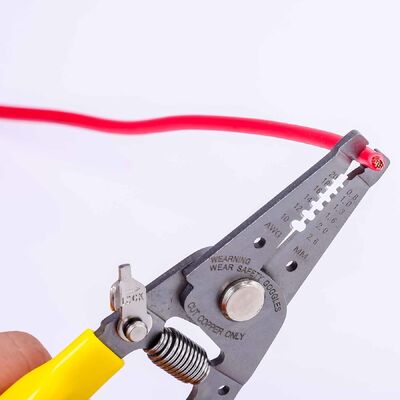 4Cr13 Fiber Cable Stripper Pliers Splitter Tool Wire Side Cutters ANSI