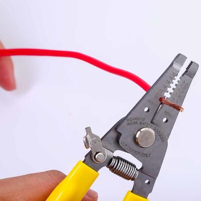 4Cr13 Fiber Cable Stripper Pliers Splitter Tool Wire Side Cutters ANSI