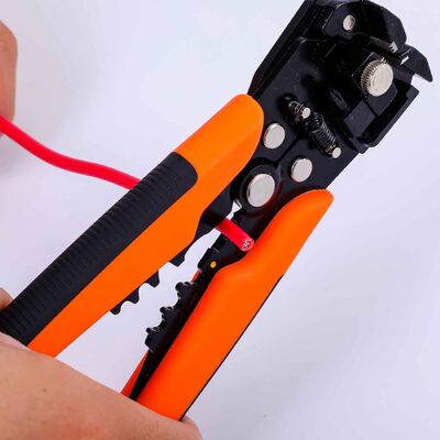 200mm Phosphated 24AWG Wire Stripping Plier Crimper Cutter Custom