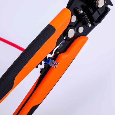 200mm Phosphated 24AWG Wire Stripping Plier Crimper Cutter Custom