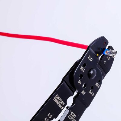 65Mn HRC52 Stranded Cable Wire Stripping Plier Cutter Crimper 215mm