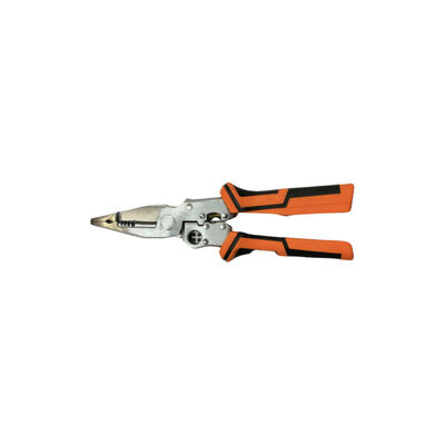 210mm 7in1 Hybrid Electric Wire Crimper Pliers Stripper Tool For Screw Removal