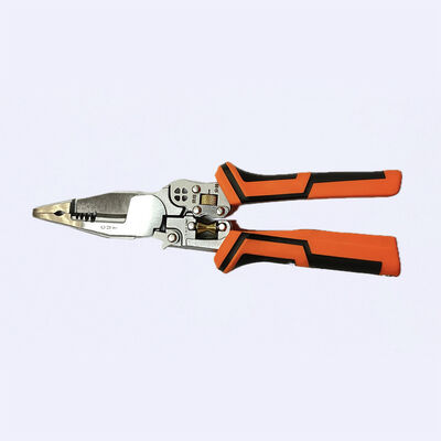 210mm 7in1 Hybrid Electric Wire Crimper Pliers Stripper Tool For Screw Removal