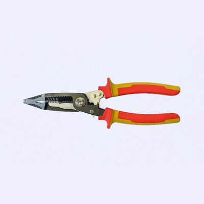 8in1 Phosphated Insulated Wire Stripping Plier Tool Heavy Duty