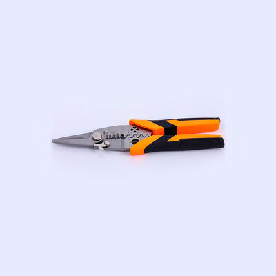 High Leverage Fishing Needle Nose Pliers Wire Stripper Crimper 4Cr13