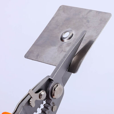 High Leverage Fishing Needle Nose Pliers Wire Stripper Crimper 4Cr13
