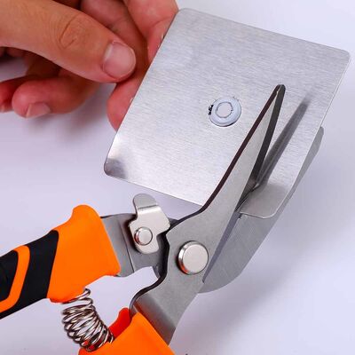 HRC52 Industrial Long Curved Needle Nose Pliers Set Cable Stripper