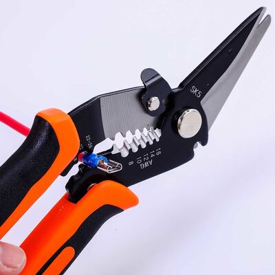 precision Long Compound Wire Cutter Pliers set 270g Alloy Steel OEM